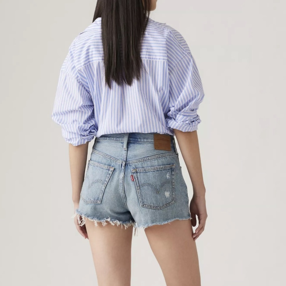 Levi's 501® HIGH RISE WOMEN'S SHORTS - Picture 2 of 6